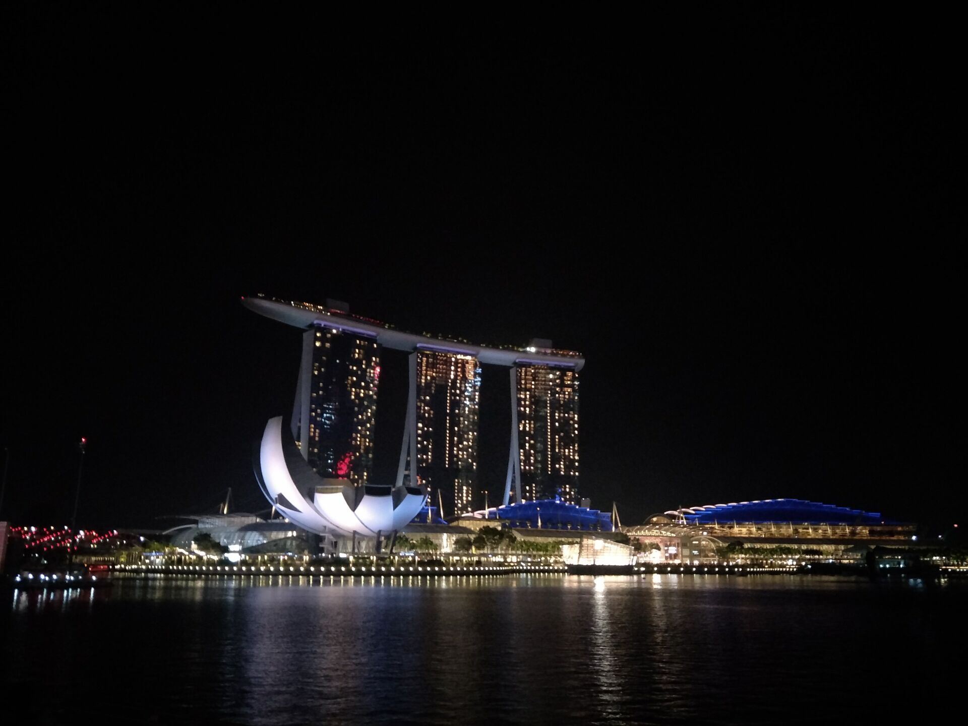 空中花园夜景