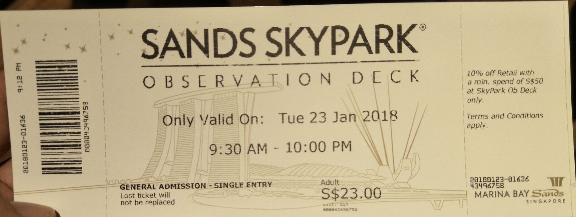 SANDS SKYPARK