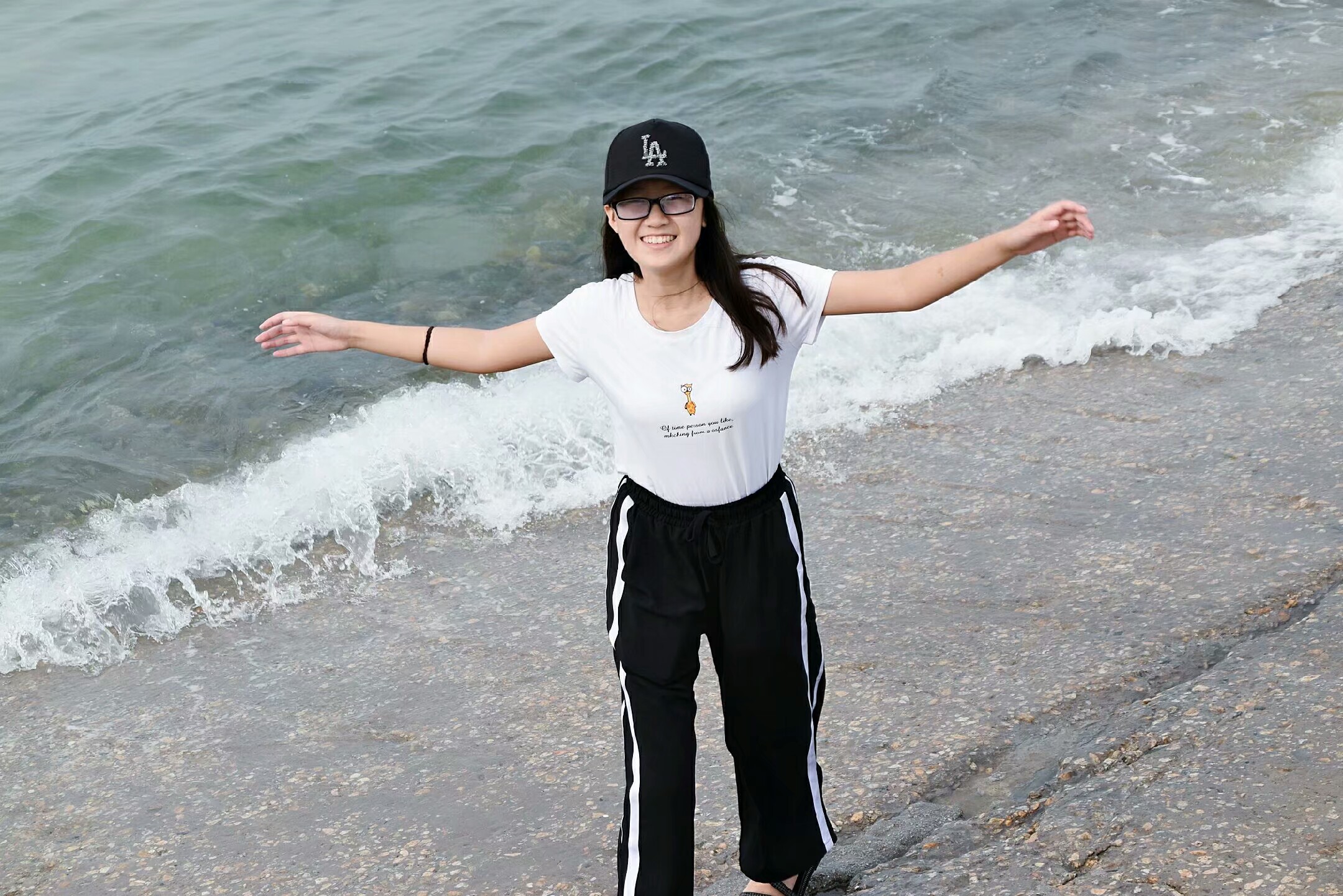 刘公岛海边